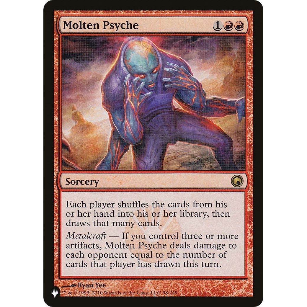 Image for Molten Psyche (98/249) (LIST) - Magic: The Gathering