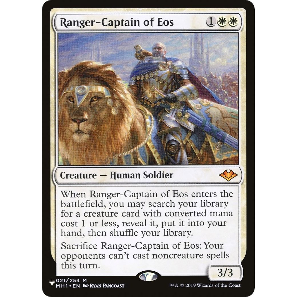 Image for Ranger-Captain of Eos (021/254) (LIST) - Magic: The Gathering