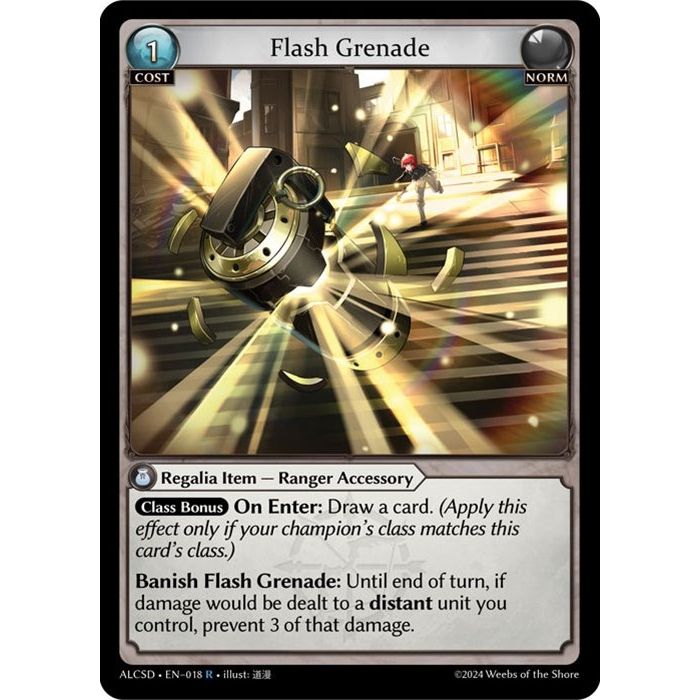 Image for Flash Grenade (018) (ALCSD) - Grand Archive TCG