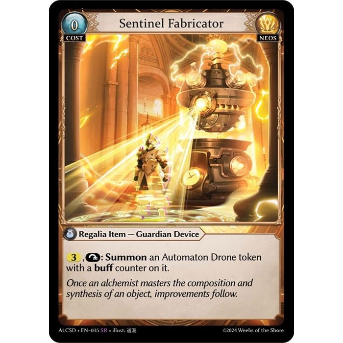 Image for Sentinel Fabricator (035) (ALCSD) - Grand Archive TCG