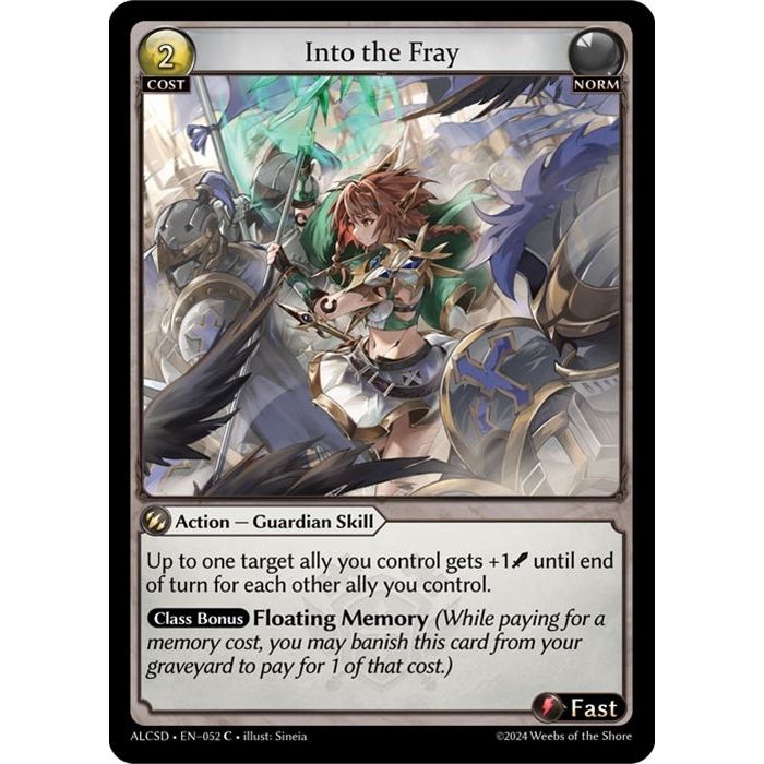 Image for Into the Fray (052) (ALCSD) - Grand Archive TCG