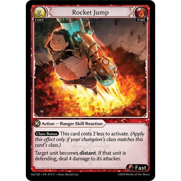 Image for Rocket Jump (074) (ALCSD) - Grand Archive TCG