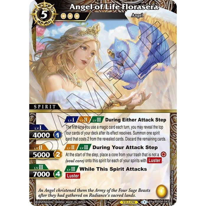 Image for Angel of Life Florasera (BSS04-043) (BSS04) - Battle Spirits Saga