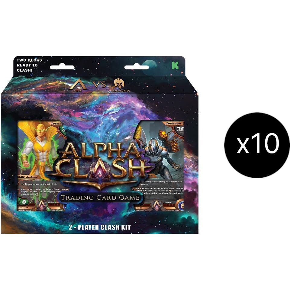 Image for The Awakening Kickstarter 2-Player Clash Kit Case - Alpha Clash