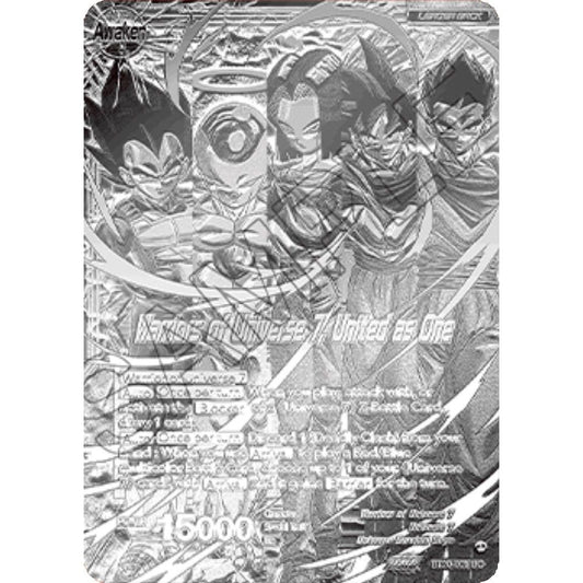 Image for Android 17 // Warriors of Universe 7, United as One (2023 Championship Finals Top 16) (Silver Metal Foil) (BT20-001) (TPR) - Dragon Ball Super: Masters