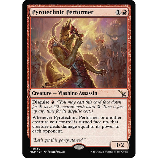 Image for Pyrotechnic Performer (140) (MKM) - Magic: The Gathering