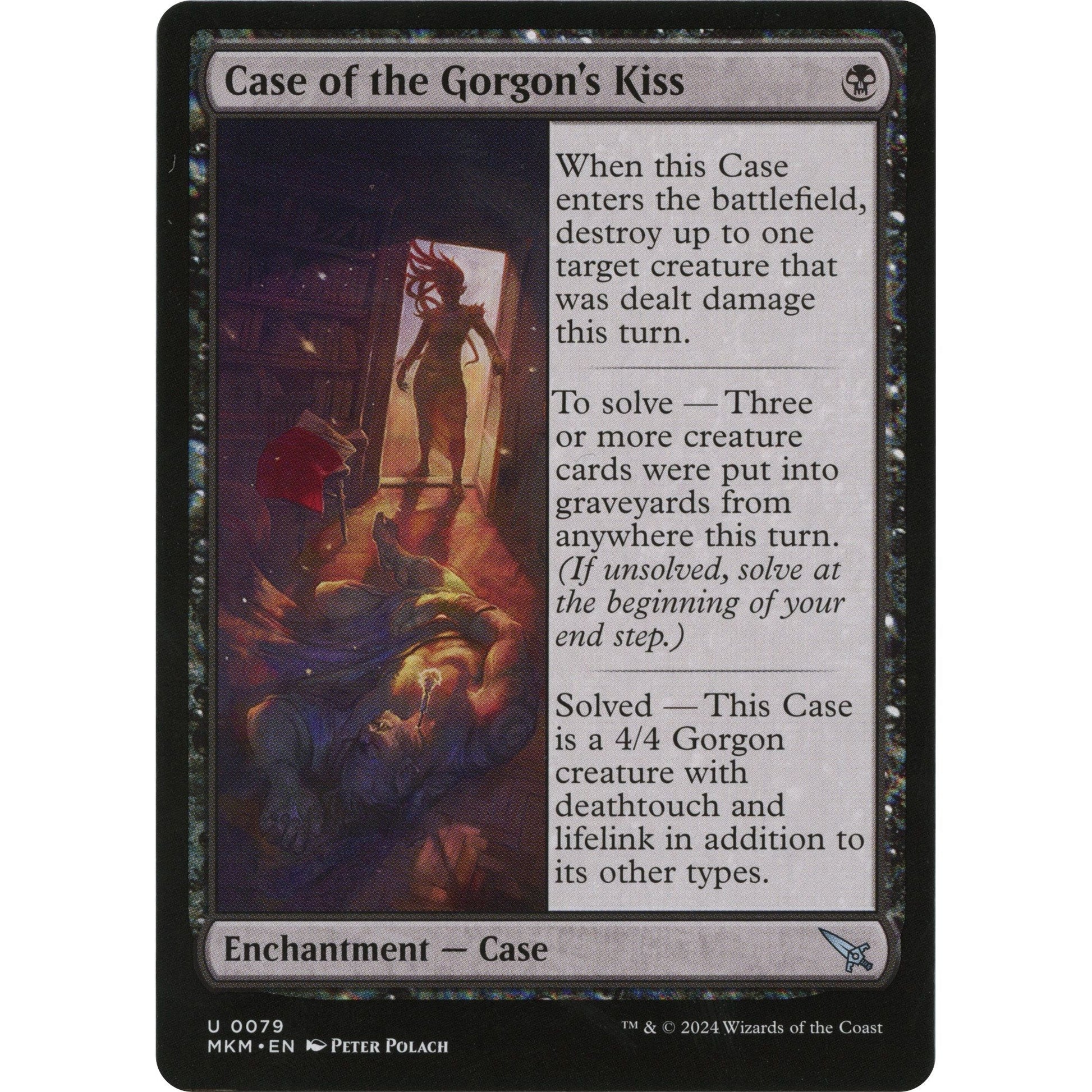 Image for Case of the Gorgon's Kiss (a) (79) (MKM) - Magic: The Gathering