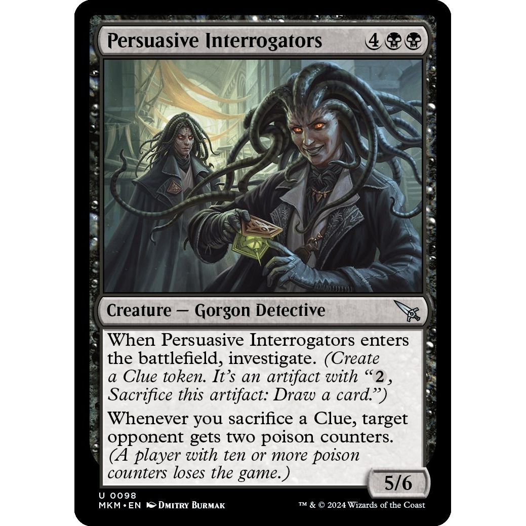 Image for Persuasive Interrogators (98) (MKM) - Magic: The Gathering