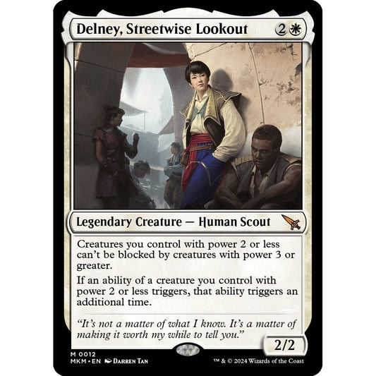 Image for Delney, Streetwise Lookout (12) (MKM) - Magic: The Gathering