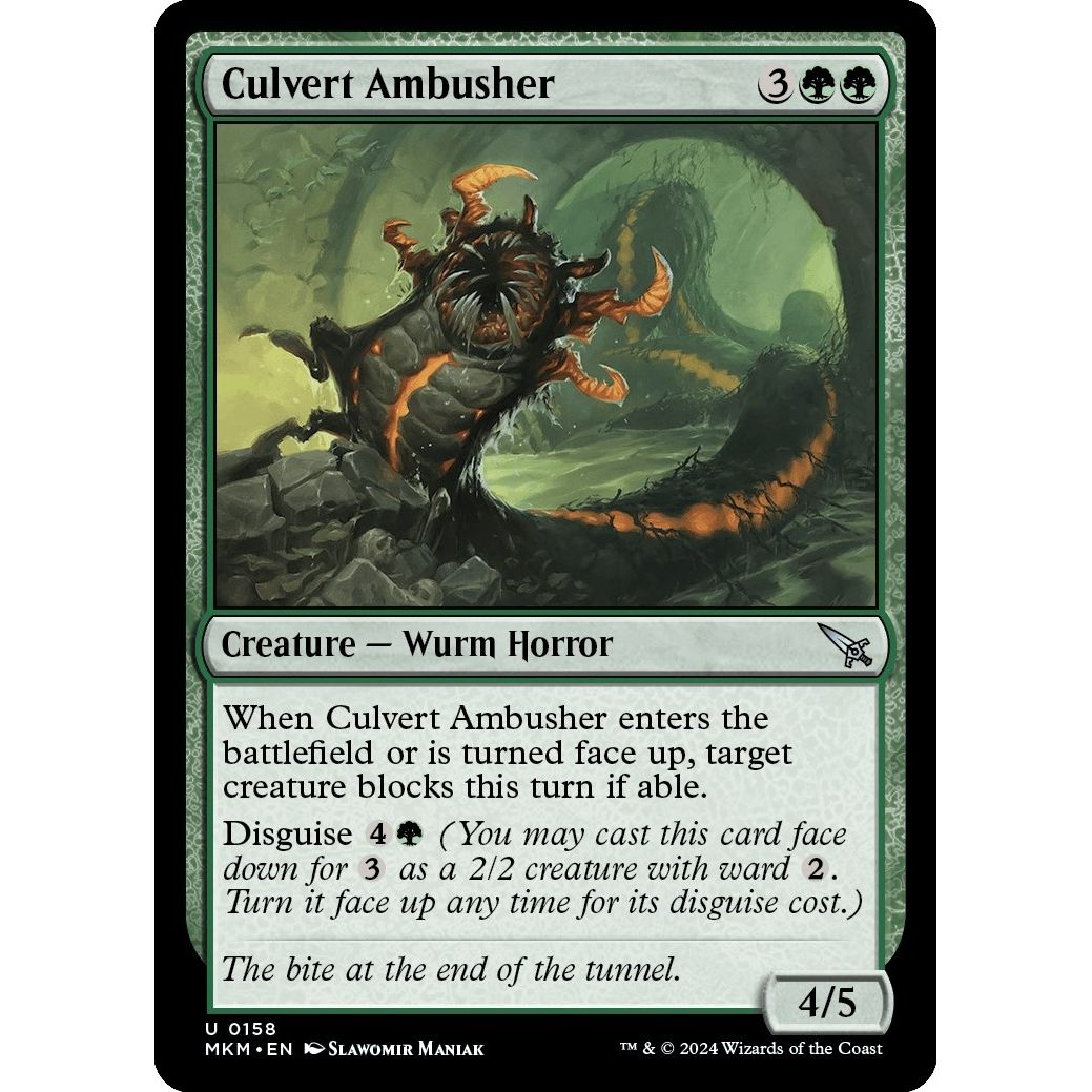 Image for Culvert Ambusher (158) (MKM) - Magic: The Gathering