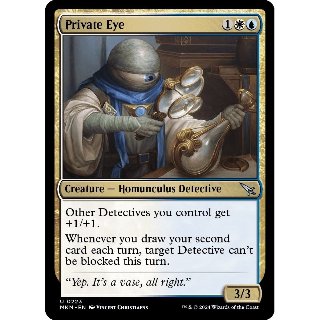 Image for Private Eye (223) (MKM) - Magic: The Gathering