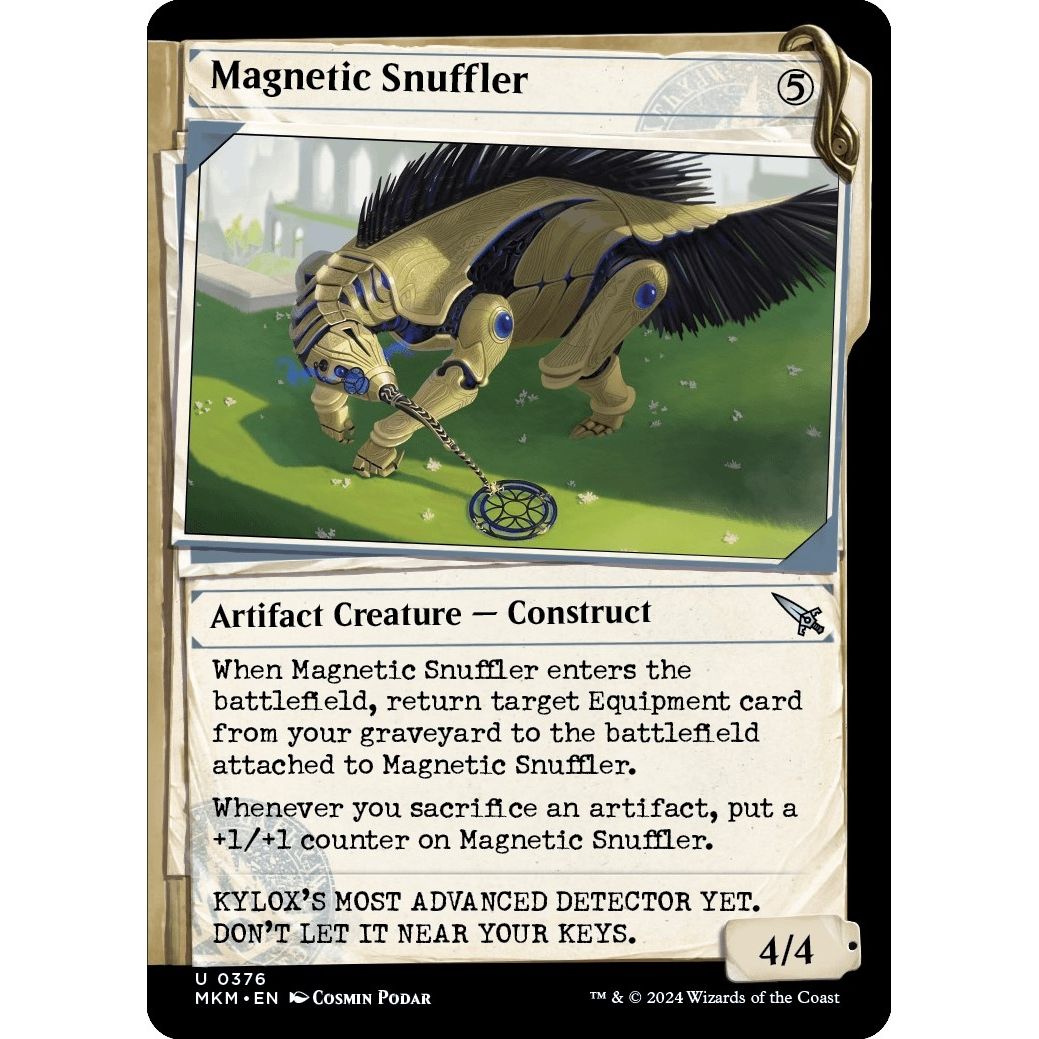 Image for Magnetic Snuffler (Showcase) (376) (MKM) - Magic: The Gathering