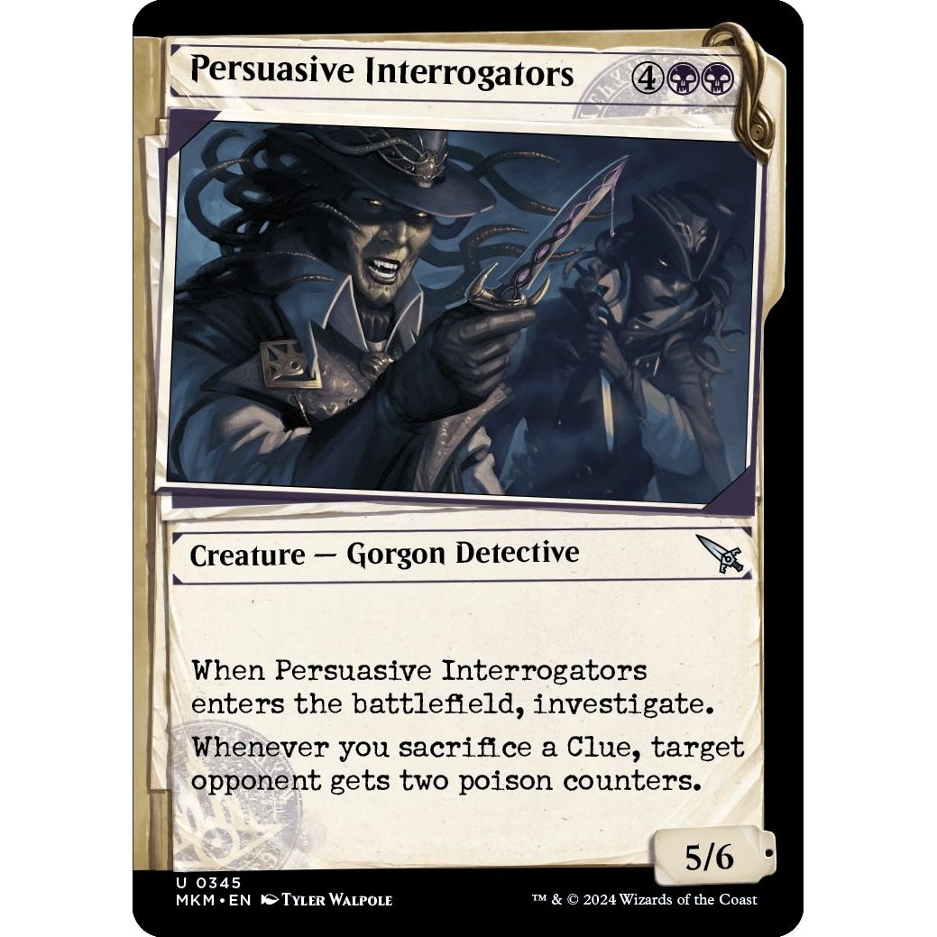 Image for Persuasive Interrogators (Showcase) (345) (MKM) - Magic: The Gathering