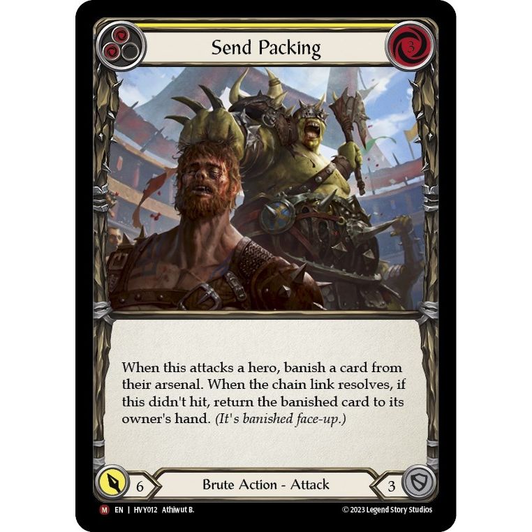 Image for Send Packing (HVY012) (HVY) - Flesh and Blood TCG