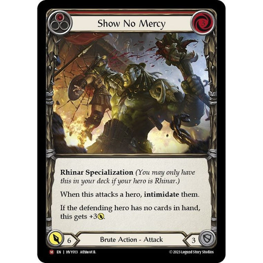 Image for Show No Mercy (HVY013) (HVY) - Flesh and Blood TCG