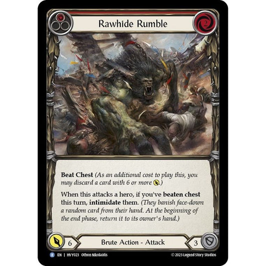 Image for Rawhide Rumble (Red) (HVY023) (HVY) - Flesh and Blood TCG