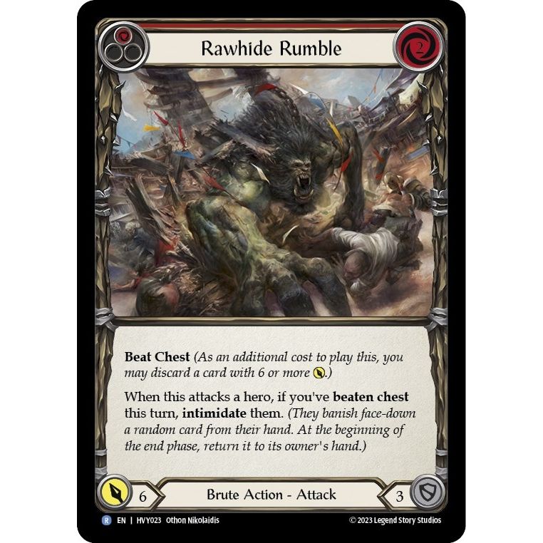 Image for Rawhide Rumble (Red) (HVY023) (HVY) - Flesh and Blood TCG