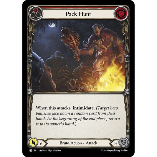 Image for Pack Hunt (Red) (HVY032) (HVY) - Flesh and Blood TCG
