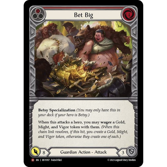 Image for Bet Big (HVY057) (HVY) - Flesh and Blood TCG