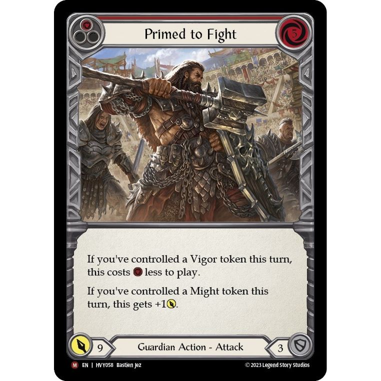 Image for Primed to Fight (HVY058) (HVY) - Flesh and Blood TCG