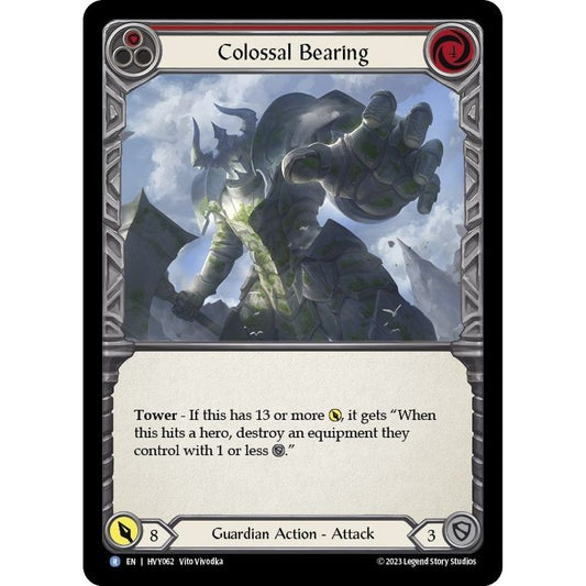 Image for Colossal Bearing (HVY062) (HVY) - Flesh and Blood TCG