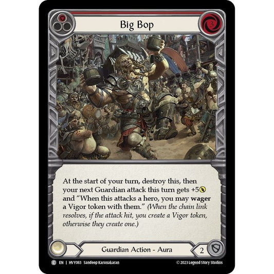 Image for Big Bop (Red) (HVY083) (HVY) - Flesh and Blood TCG
