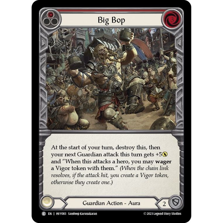 Image for Big Bop (Red) (HVY083) (HVY) - Flesh and Blood TCG
