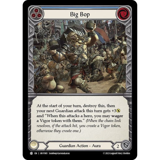 Image for Big Bop (Blue) (HVY085) (HVY) - Flesh and Blood TCG