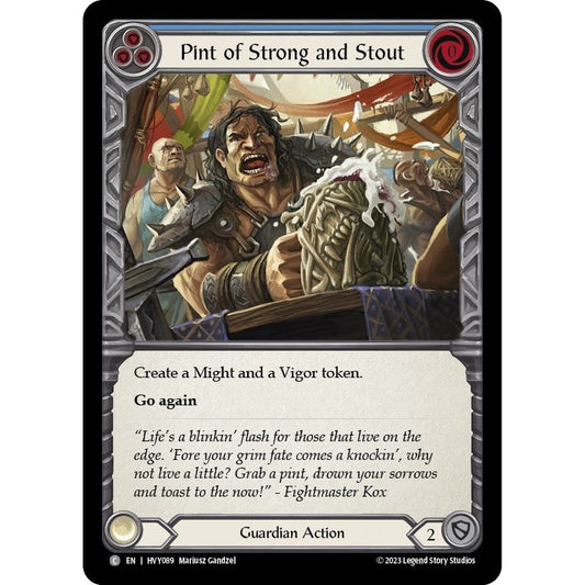 Image for Pint of Strong and Stout (HVY089) (HVY) - Flesh and Blood TCG