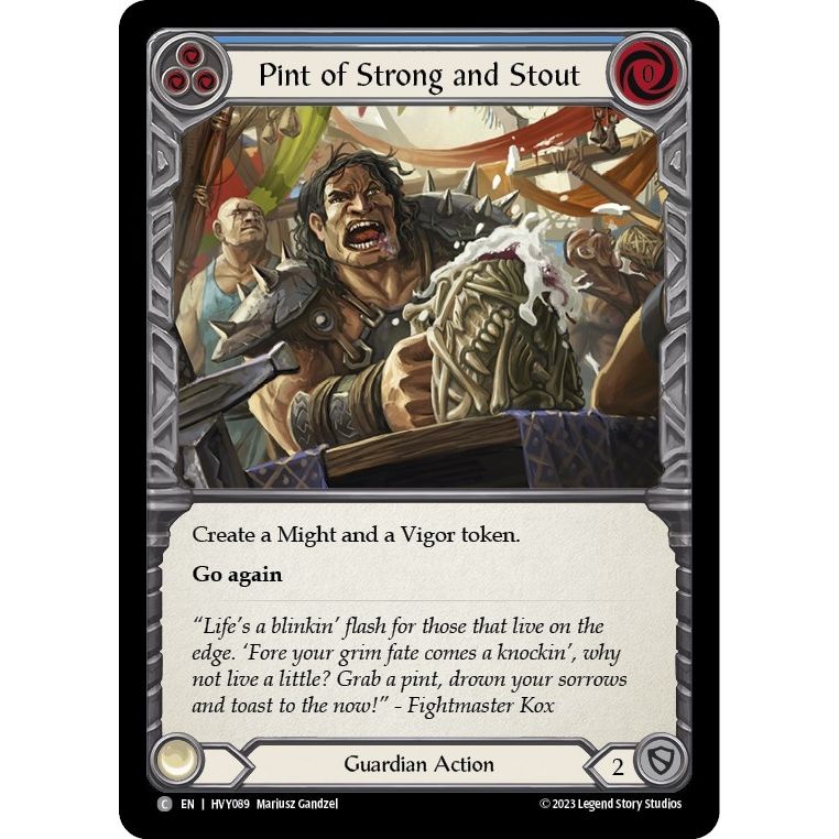 Image for Pint of Strong and Stout (HVY089) (HVY) - Flesh and Blood TCG