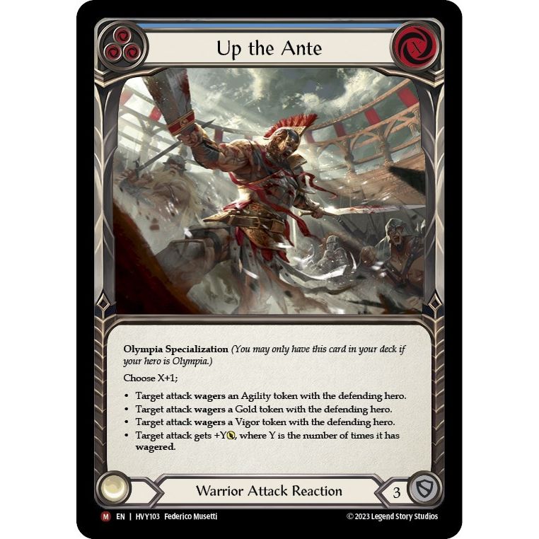 Image for Up the Ante (HVY103) (HVY) - Flesh and Blood TCG