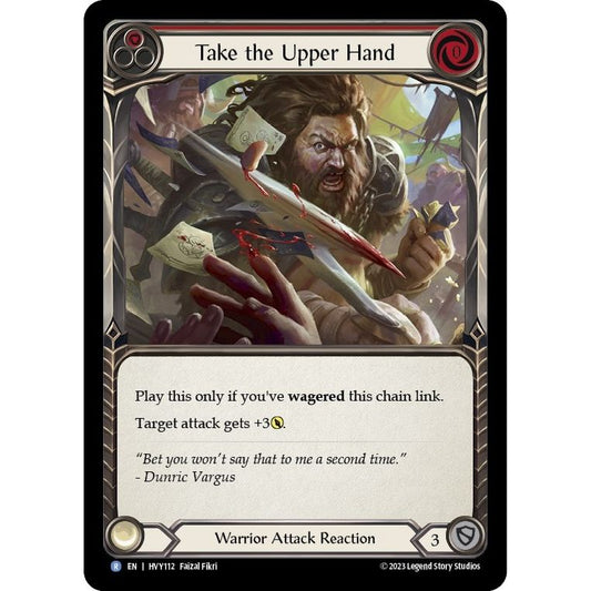 Image for Take the Upper Hand (Red) (HVY112) (HVY) - Flesh and Blood TCG