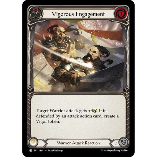 Image for Vigorous Engagement (Red) (HVY118) (HVY) - Flesh and Blood TCG