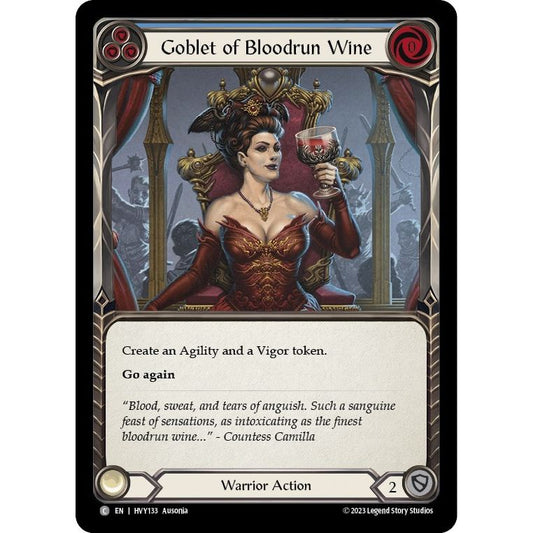 Image for Goblet of Bloodrun Wine (HVY133) (HVY) - Flesh and Blood TCG