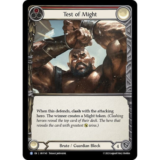 Image for Test of Might (HVY141) (HVY) - Flesh and Blood TCG