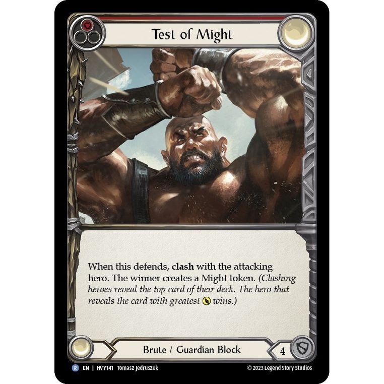 Image for Test of Might (HVY141) (HVY) - Flesh and Blood TCG
