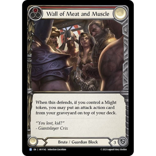 Image for Wall of Meat and Muscle (HVY142) (HVY) - Flesh and Blood TCG