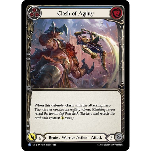 Image for Clash of Agility (Blue) (HVY159) (HVY) - Flesh and Blood TCG