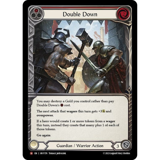 Image for Double Down (HVY176) (HVY) - Flesh and Blood TCG