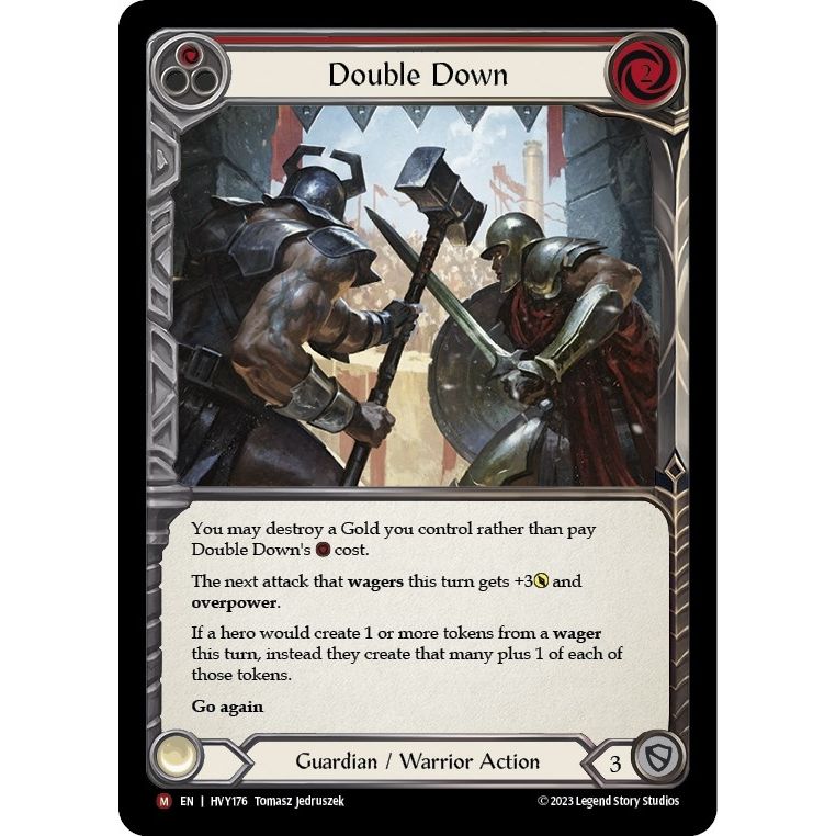 Image for Double Down (HVY176) (HVY) - Flesh and Blood TCG