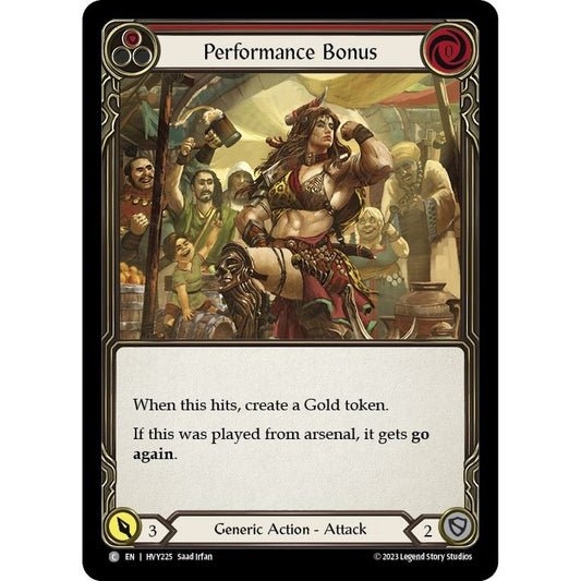Image for Performance Bonus (Red) (HVY225) (HVY) - Flesh and Blood TCG