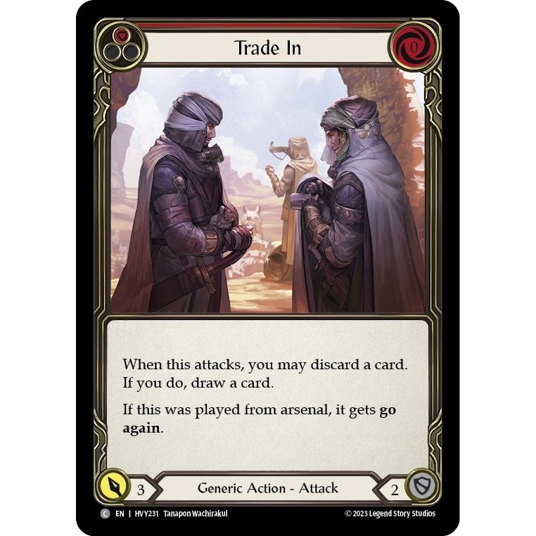 Image for Trade In (Red) (HVY231) (HVY) - Flesh and Blood TCG