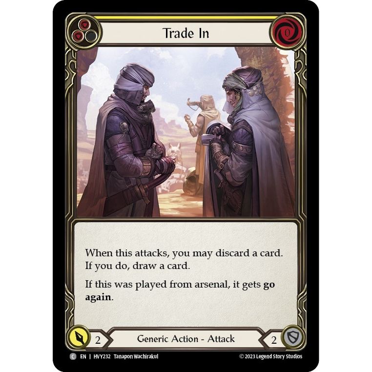 Image for Trade In (Yellow) (HVY232) (HVY) - Flesh and Blood TCG