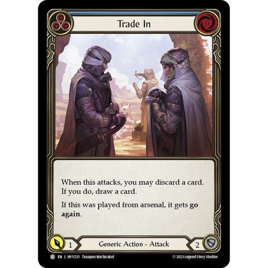 Image for Trade In (Blue) (HVY233) (HVY) - Flesh and Blood TCG