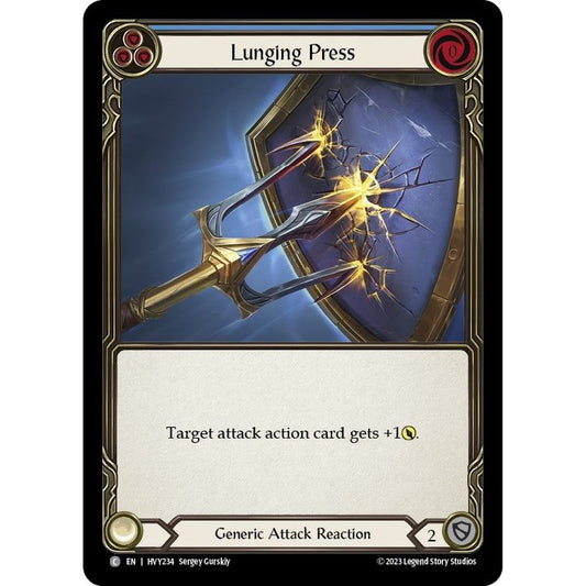 Image for Lunging Press (HVY234) (HVY) - Flesh and Blood TCG