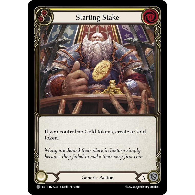 Image for Starting Stake (HVY238) (HVY) - Flesh and Blood TCG