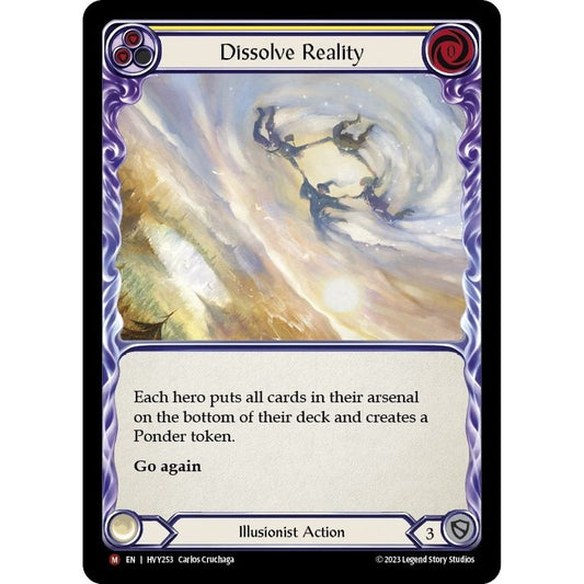 Image for Dissolve Reality (HVY253) (HVY) - Flesh and Blood TCG
