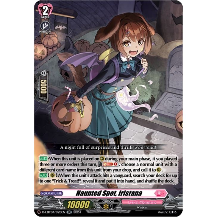 Image for Haunted Spot, Iristana (D-LBT04/026EN) (D-LBT04) - Cardfight Vanguard