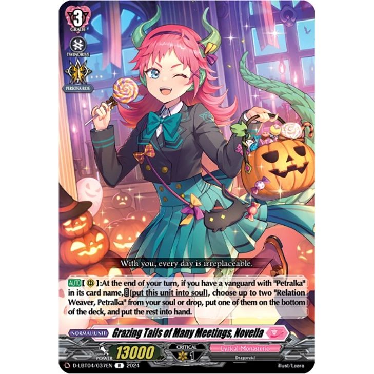 Image for Grazing Tails of Many Meetings, Novella (D-LBT04/037EN) (D-LBT04) - Cardfight Vanguard