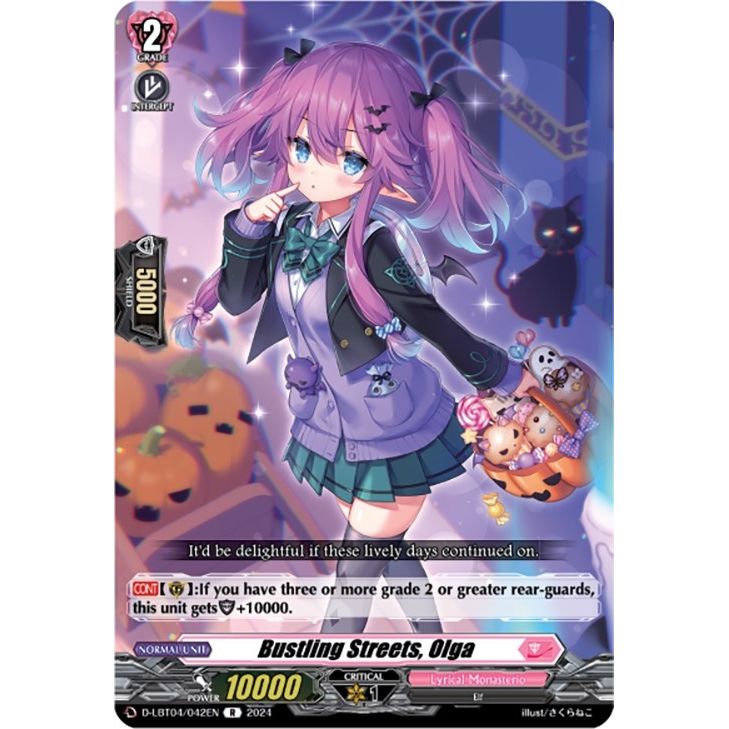 Image for Bustling Streets, Olga (D-LBT04/042EN) (D-LBT04) - Cardfight Vanguard